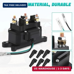 KanSmart 12V 250A Winch Solenoid Relay Contactor for ATV UTV 3000-5000lbs | Weat