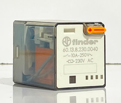FINDER 60.13.8.230.0040 GENERAL PURPOSE RELAY 230VAC 10A PACK OF 9 FAST SHIPPING