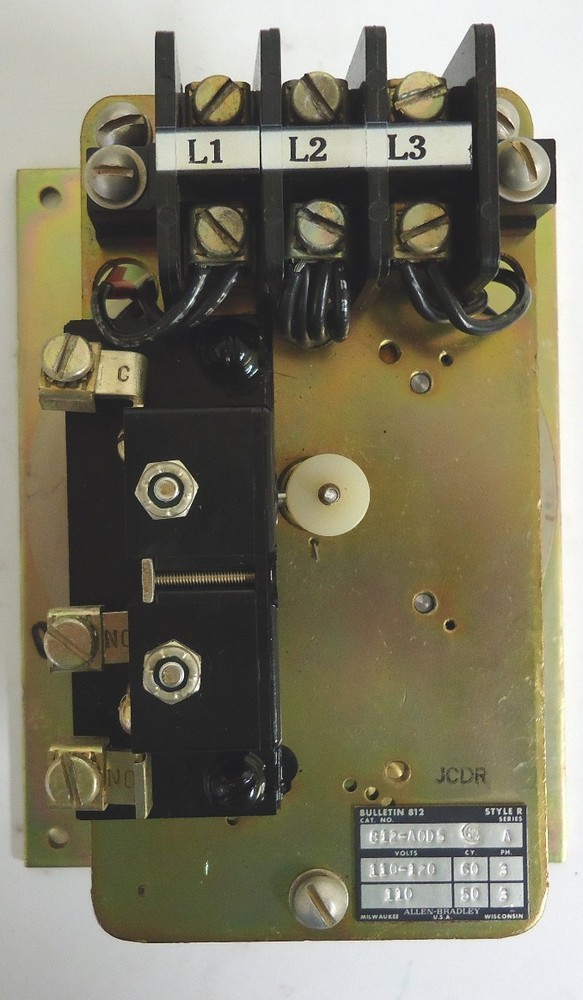 Allen Bradley 812-AOD5 Phase Reversal-Failure Relay 120V 60Hz