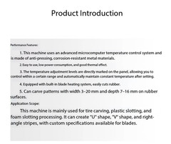 Rubber Sheet Engraving Machine Tire Engraving Machine Tire Cutting Machine