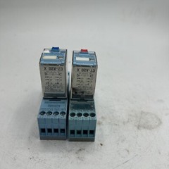 Releco C7-A20X 24VDC Socket Relay With Base (Lot of 2)