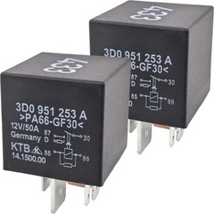 2Pack 3D0951253A 433 Relay 30A 12VDC 5Pin SPDT Automotive Relay Compatible …