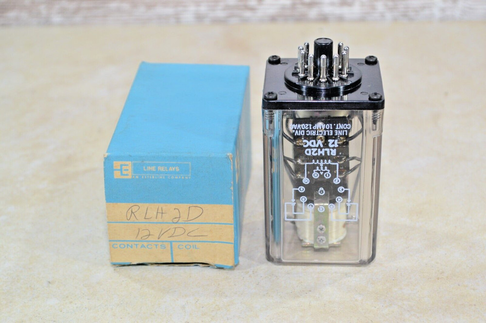LINE ELECTRIC RLH2D RELAY 12VDC