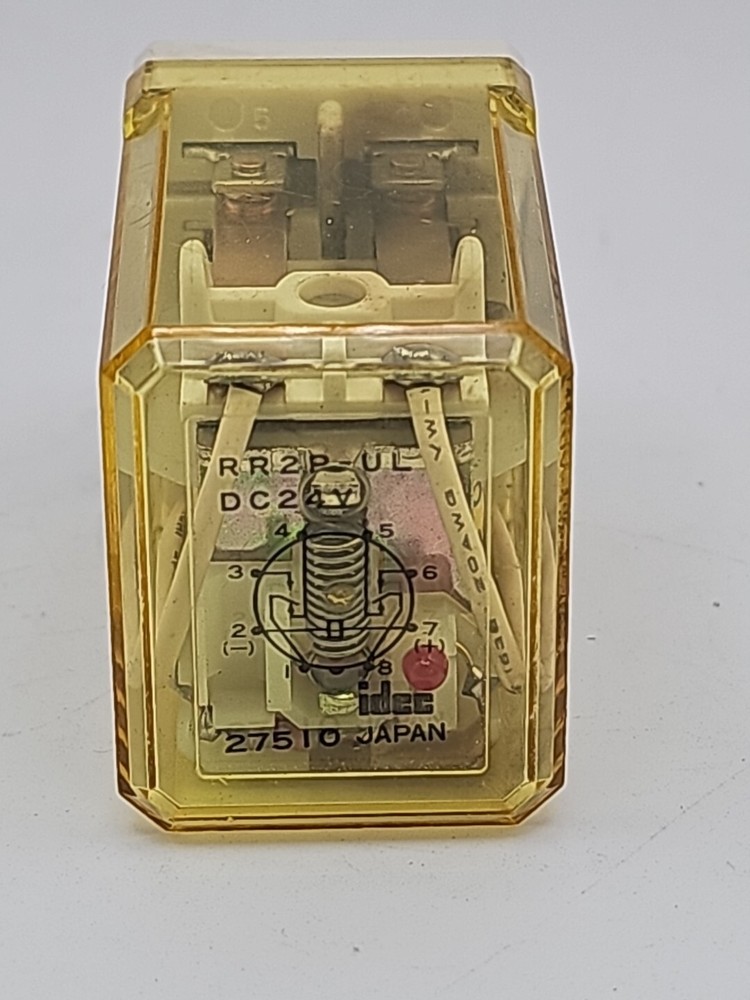 IDEC RR2P-UL DC24V General Purpose Relay, DPDT, 10A, 24VDC Control