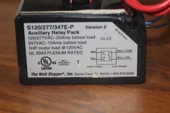 Watt Stopper Auxiliary Relay Pack S120/277/347E-P