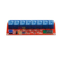 8 Channel Bluetooth Relay Module Bluetooth Mobile Phone Remote Control 5V /12V