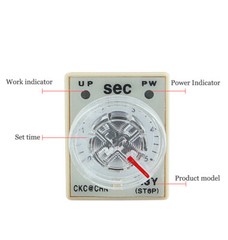 H3Y-2/4 power-on delay relay silver contact time relay AC 36 110 220V DC 12V 24V