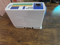ControlByWeb, X-WR-4R3-1, WebRelay, 4-Outputs NIB, 12VDC Power Supply, Din Rail