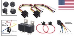 Premium High-Quality Automotive Relays – Convenient ATC Fuse Holders – 2 Pack