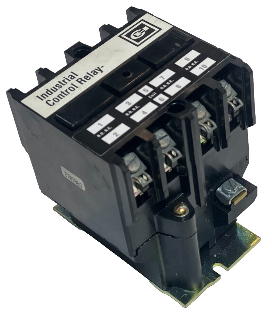 INDUSTRIAL CONTROL RELAY AR4A 10A 600V 110/120V 50/60HZ (STYLE 766A023G01)
