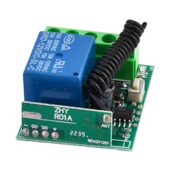 10PCS 1CH 433MHZ DC12V 10A Wireless Relay RF Remote Control Switch Receiver New