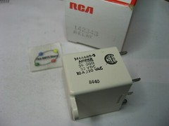 142348 RCA Replacement Part Relay Airpax 1466660-3 Television TV – NOS Vintage
