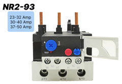 Thermal Overload Relay, NR2-93 for NC1/CJX2 Contactor, Overcurrent, Up To 50A