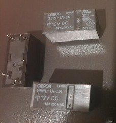 10pcs G5RL-1A-LN 12VDC Omron Power Relay 12VDC 12A SPST-NO (29×12.7×15.7)mm