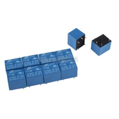 10pcs Mini Power Relay 5V DC SRD-5VDC-SL-C SRD-5VDC-SL-C PCB