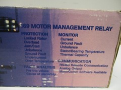 MULTILIN 169 MOTOR MANAGEMENT RELAY 169PLUS-100P-120 169 PLUS SERIES