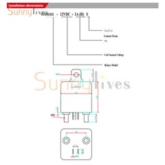 12V/24V 100A/200A 4Pin Automotive Relay Normally Open Switch Relay For Auto Boat
