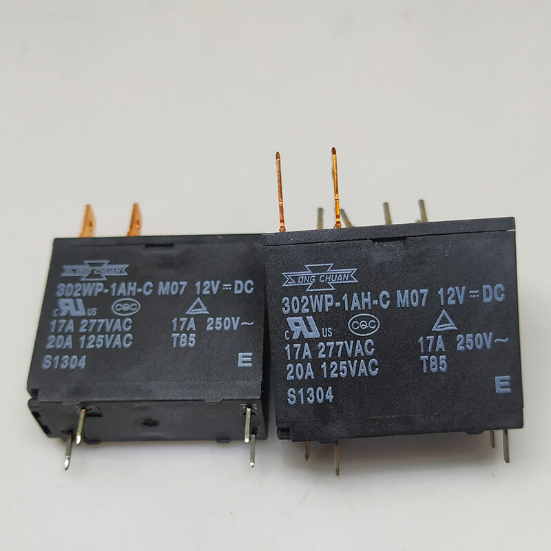 10pcs SONG CHUAN 302WP-1AH-C M07 M02 12VDC Power Relay 17A 277VAC 4Pin
