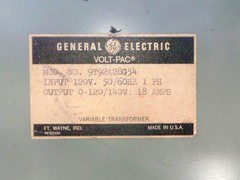 GENERAL ELECTRIC VOLT-PAC 9T92A28G54 120V 50/60 HZ – Free Shipping