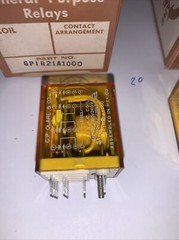 CP Clare & Co GP1R21A1000 Relay 12 VAC Coil 1/HP 120/240 VAC Qty.Of 2 New Relays