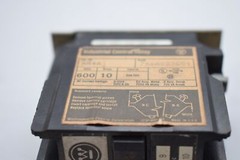 WESTINGHOUSE AR4A CONTROL RELAY 766A023G01 600V 10A 110-120V Coil 176C663G01
