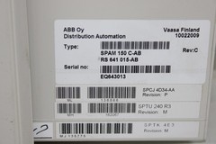 ABB SPAM 150C-AB Protection relay