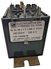 GE-EMD Latching Relay 8383678 74VDC 10A 1128 Ohm Coil Type 36530082-40