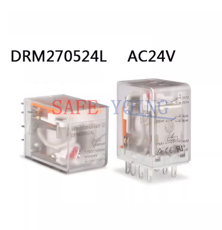 20PCS DRM270524L 207760056064 Intermediate Relay 24VAC 10A/250V 8Pin NEW