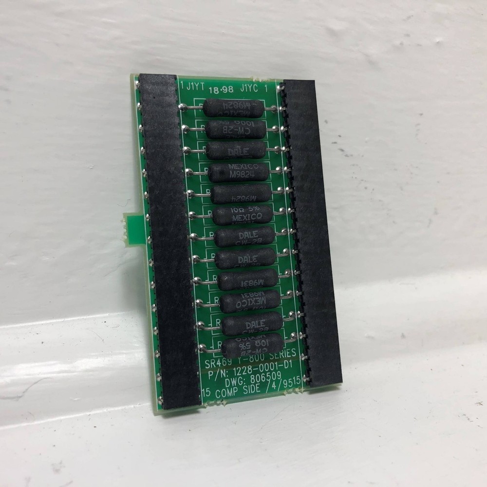 GE Multilin 1228-0001-D1 Y-800 Series Board SR469 DWG 806509 D1 General Electric