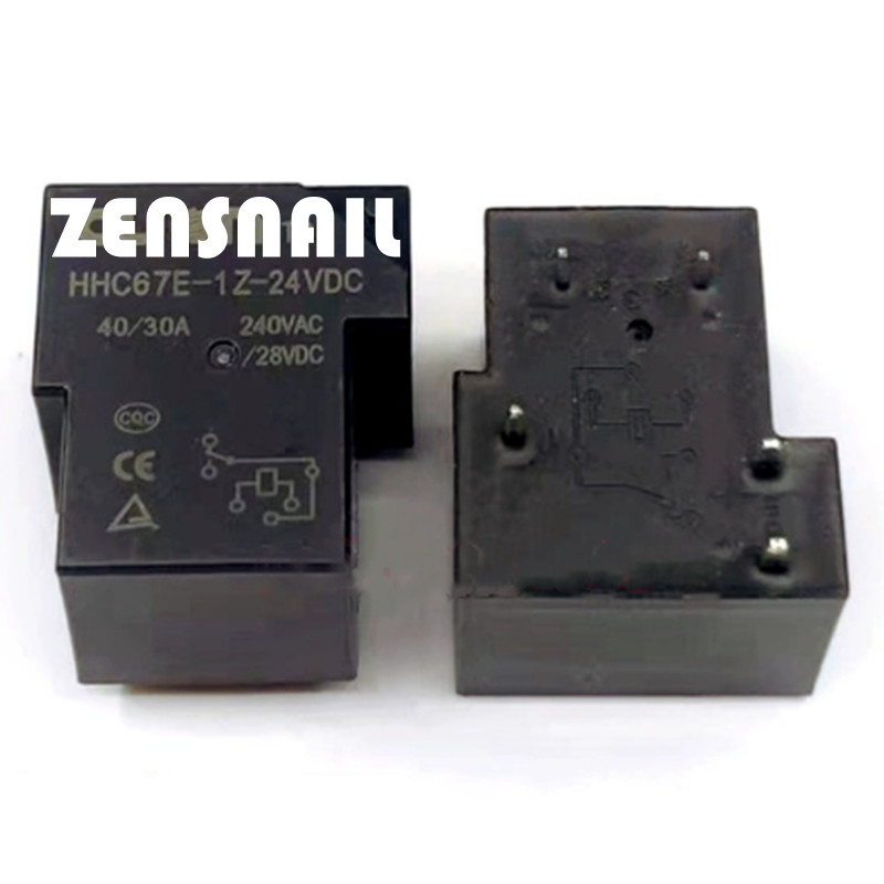 1PCS HHC67E-1Z-24VDC Relay 24VDC 30A 6PINS NEW