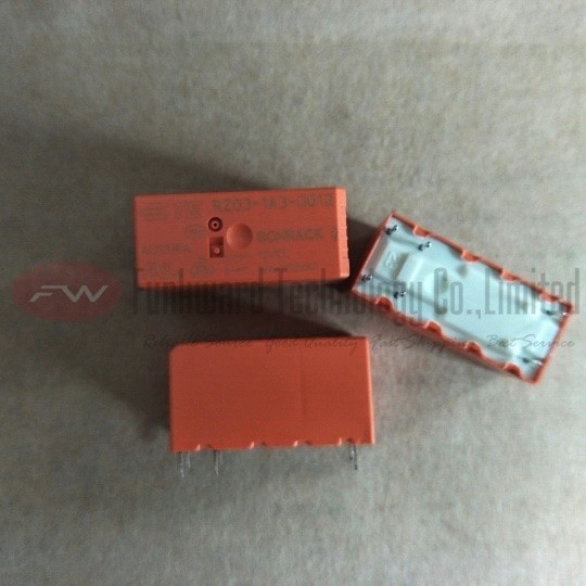 RZ03-1A3-D012 Power Relay 16A 250VAC 12VDC 6 Pins x 10pcs