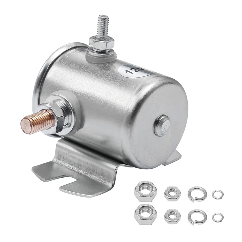 12V 200A 3 Terminal Solenoid Golf Carts Heavy Duty Winch Marine Relay