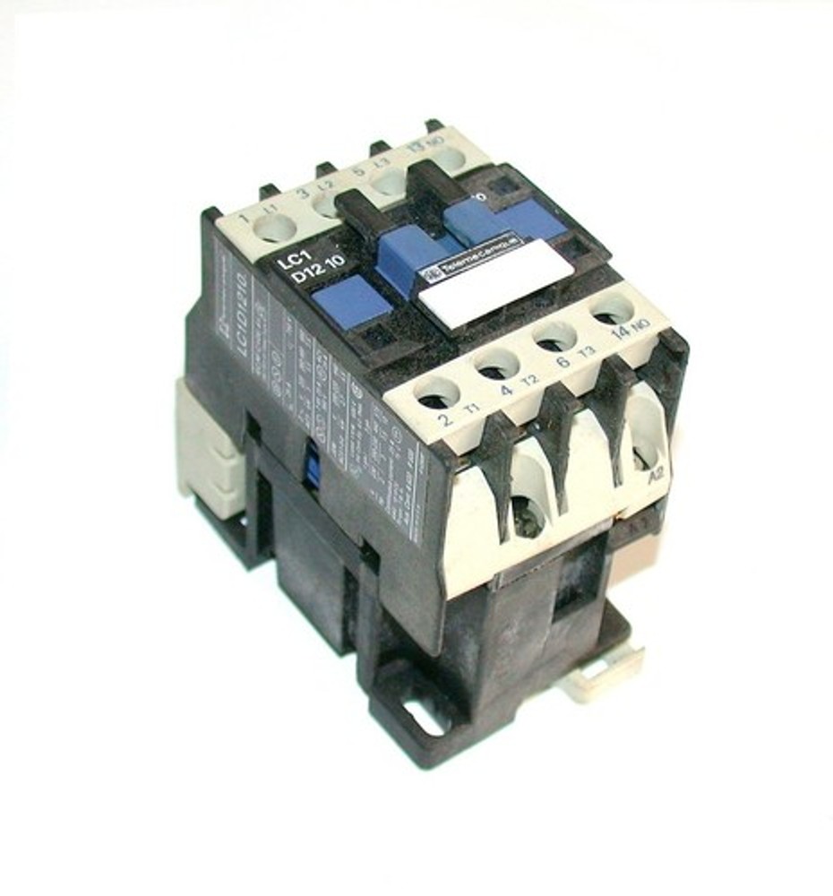 TELEMECANIQUE MOTOR STARTER RELAY 12 AMP MODEL LC1D1210 (6 AVAILABLE)