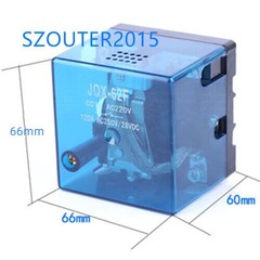 4pcs High Power Relay DC 12V 24V 110V 220V AC DPDT 2NO 2NC JQX-62F 2Z 80A