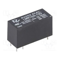 RAYEX ELECTRONICS LMR1HA-12D 16A SPST-NO DC12V PCB RELAY