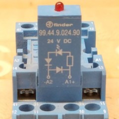 Finder 94.44.1 Relay Socket – USED