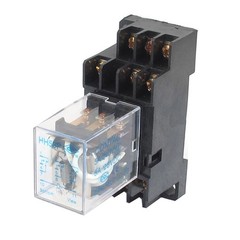 DC 12V Coil General Purpose Relay 11 Pin 3PDT HH53P Socket Base