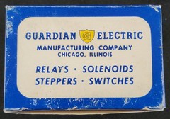 Vintage Guardian Electric 1210-3C-120A Enclosed Plug-In Relay #3138 NOS