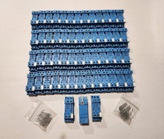 55pcs. Finder 96.72 Relay Socket DIN RAIL 15A 250V