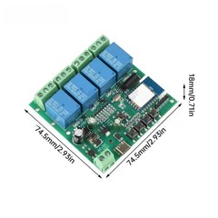 4 Channel Relay Switch Module Tuya Smart WIFI Remote Control Relay 2.4GHz 433MHz