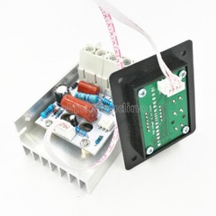 LED Display AC 220V 10000W SCR Voltage Regulator Speed Control Dimmer Thermostat