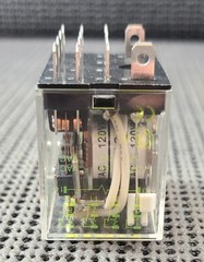 SQUARE D 8501RS44P14V20 10A 120V 50/60HZ MINIATURE GP RELAY