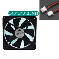 1PC BRUSHLESS PC CPU Cooler Fan DC 12V 24V 2Pin 30/40/50/60/70/80/90/120/140MM