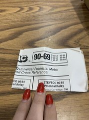 Steveco 90-70 Potential Relay Essex 128000 278-306V