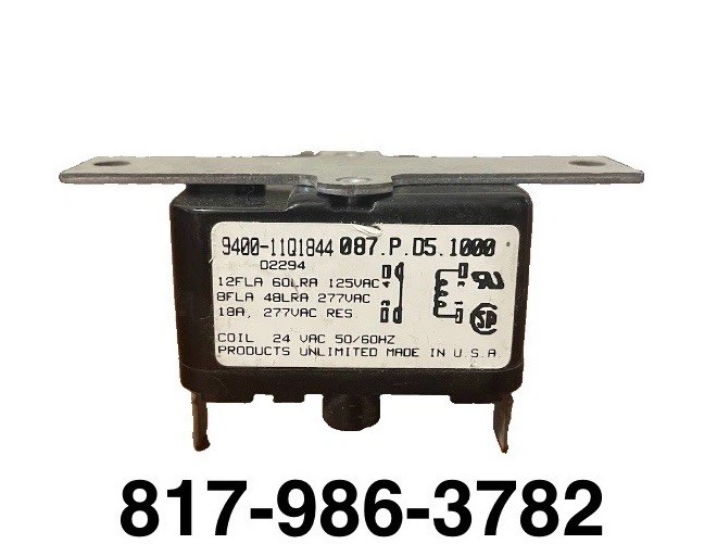 Power Relay 24 VAC 50/60Hz