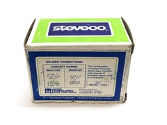 Essex / Steveco Type 93 10 Amp Two Pole Double Throw Relay 90-265 [Lot of 2] NOS