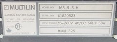 GE MULTILIN 565 565-5-5-M FEEDER MANAGEMENT RELAY *GRADE B*