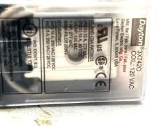 Dayton 3X742O General Purpose Relay, 120VAC Coil, 11-Pin Octal, 10A 277VAC