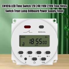Digital LCD Power Programmable Timer Time Relay Switch Controller Power Timer