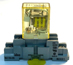 IDEC 52Z20 DC24V CONTACT RELAY RHIB-U 11-PIN AC120V